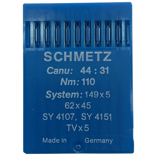 Schmetz Industrial Needles 149x5, SY 4107, SY 4151,TVx5, 62x45, Canu: 44 : 31
