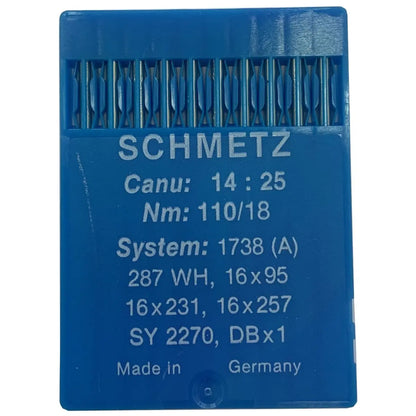 Schmetz Industrial Lockstitch Needles 1738A, 16x231 DBx1