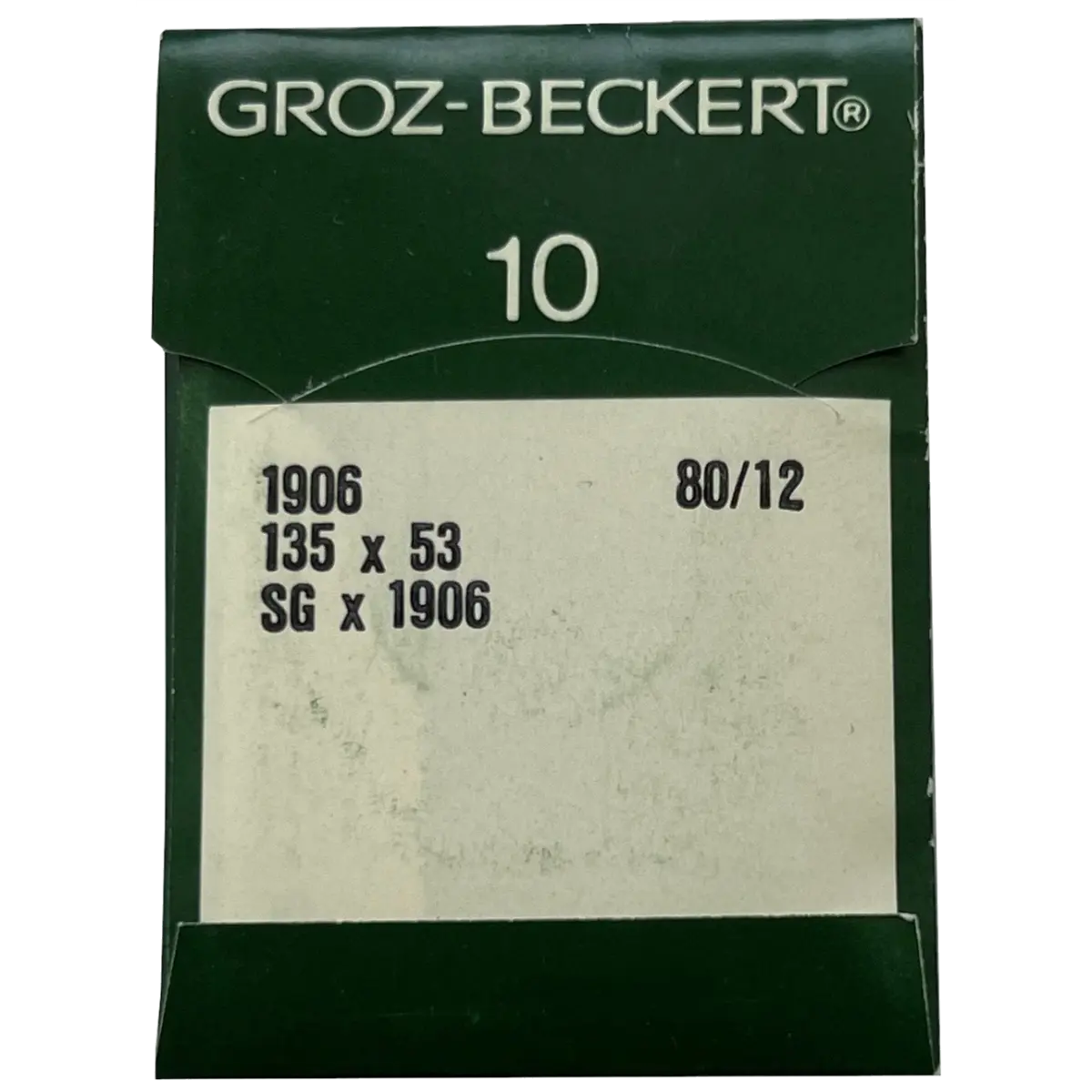 Groz-Beckert Industrial Needles System 1906, 135x53, SGx1906, 438, 265-5, DPx438, DPx2655