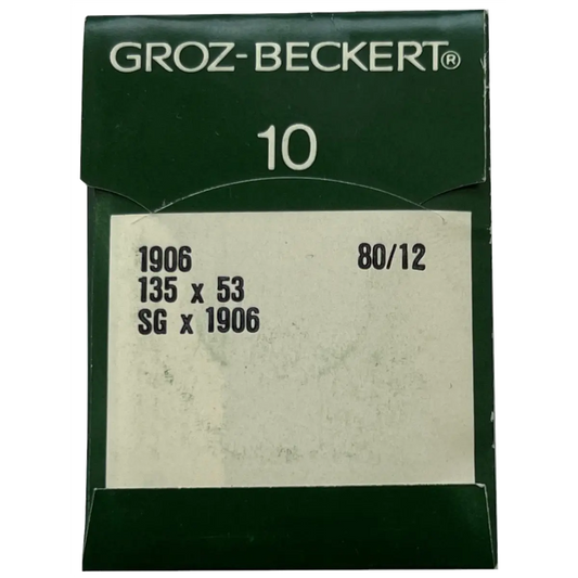 Groz-Beckert Industrial Needles System 1906, 135x53, SGx1906, 438, 265-5, DPx438, DPx2655