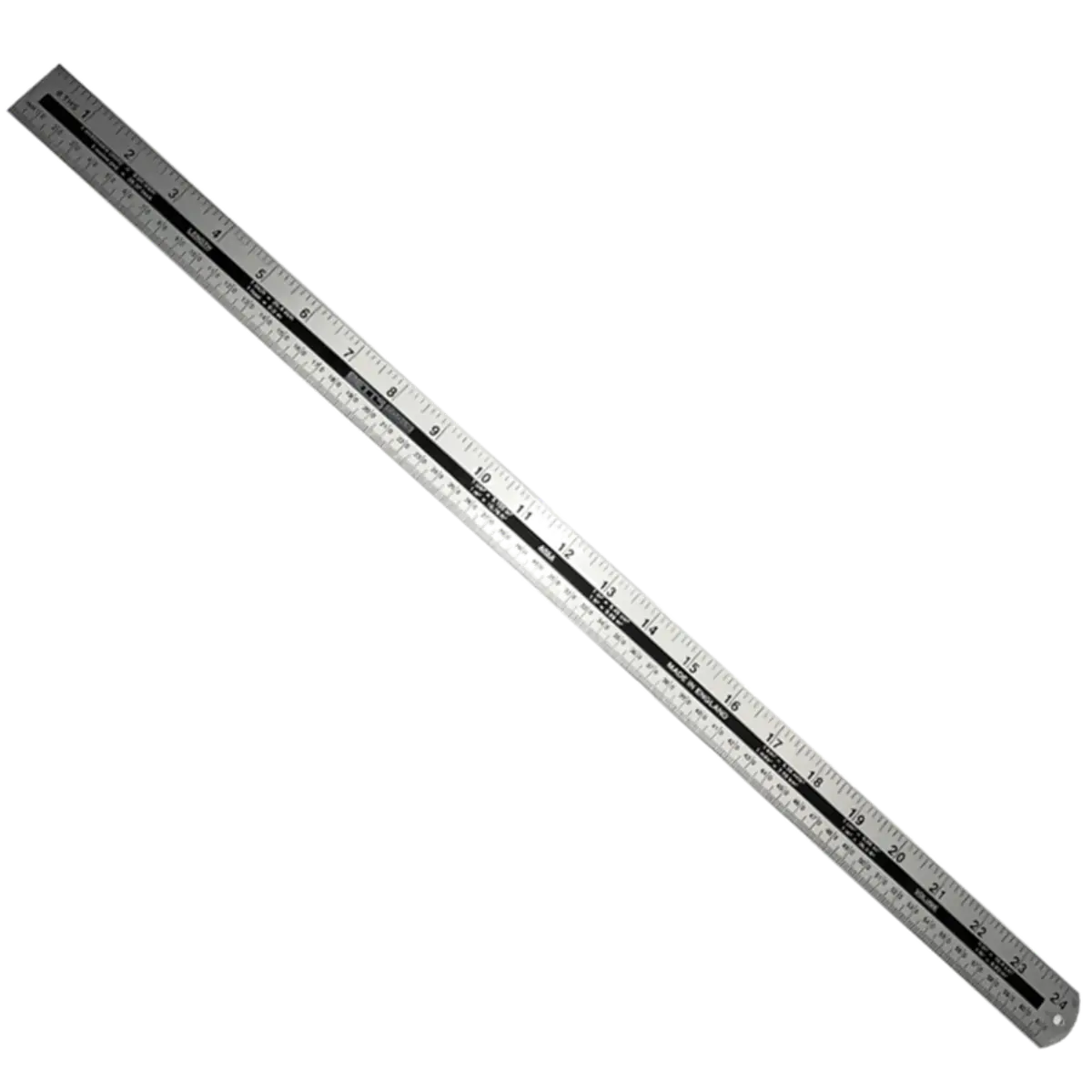 Anodised Aluminium Metal Rulers - 12" or 24"