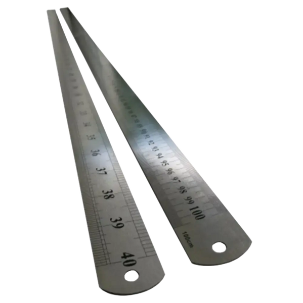 Stainless Steel Ruler Metric Imperial Design Cutting