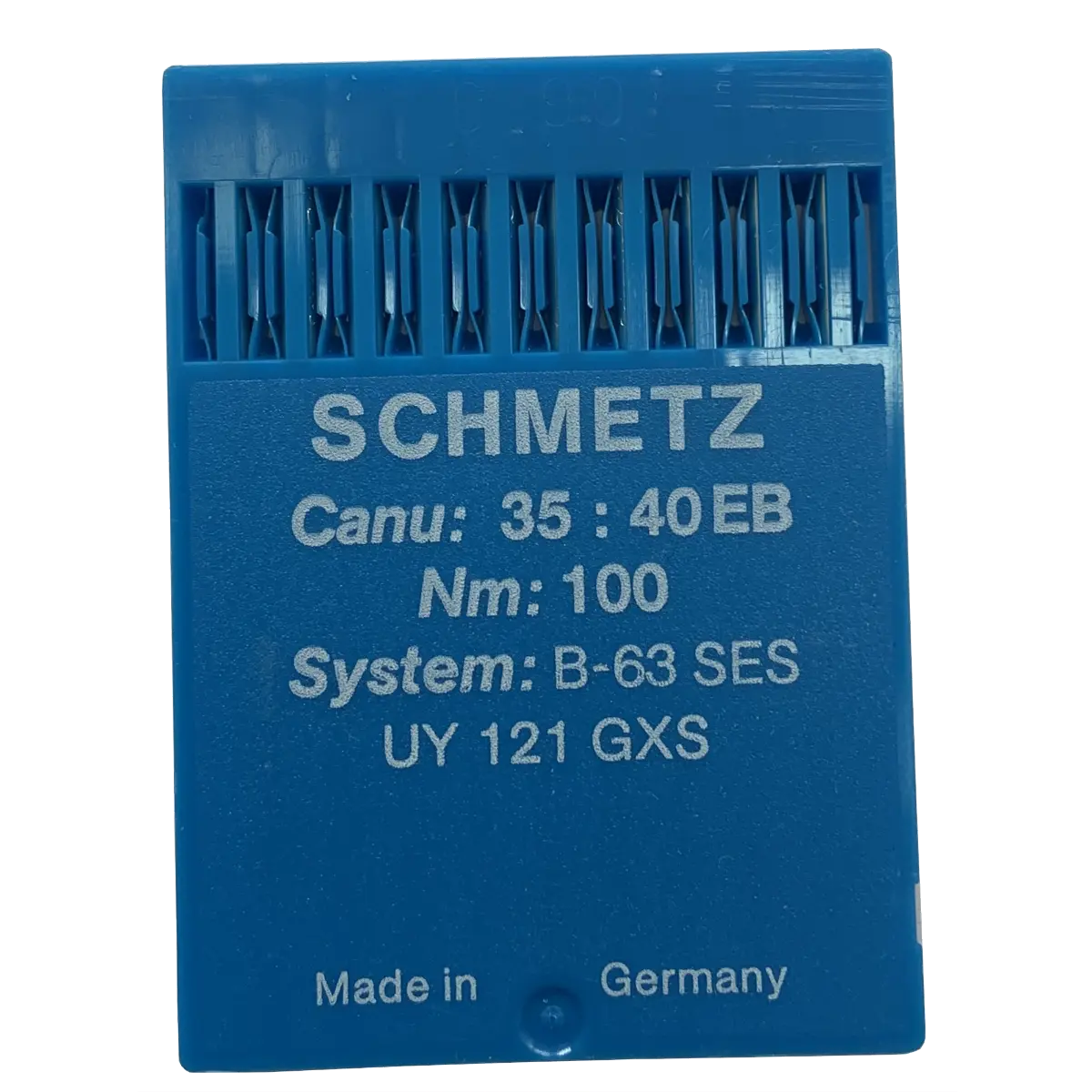 Schmetz Industrial Needles B63, UY121 GXS, Canu: 35 : 40