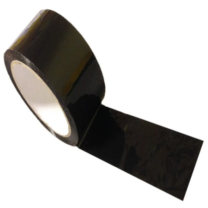 coloured adhesive tape - black