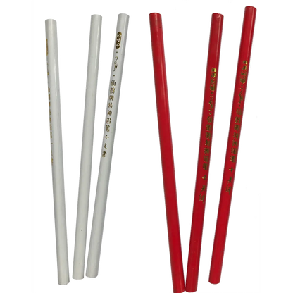 Cloth Marker Pencils | Designing, Dressmaking, Tailoring, red and white
