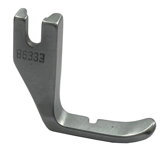 Single Needle Lockstitch Solid Zipper Cording Presser Foot Right - P311N, 12435N, P36L