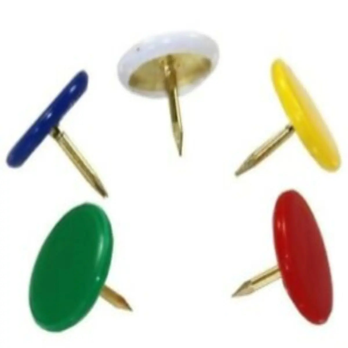 Coloured drawing pins