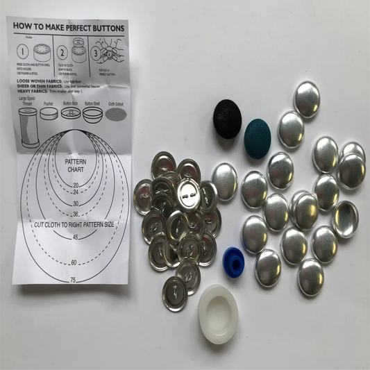 Cover Buttons With Making Tool Kit
