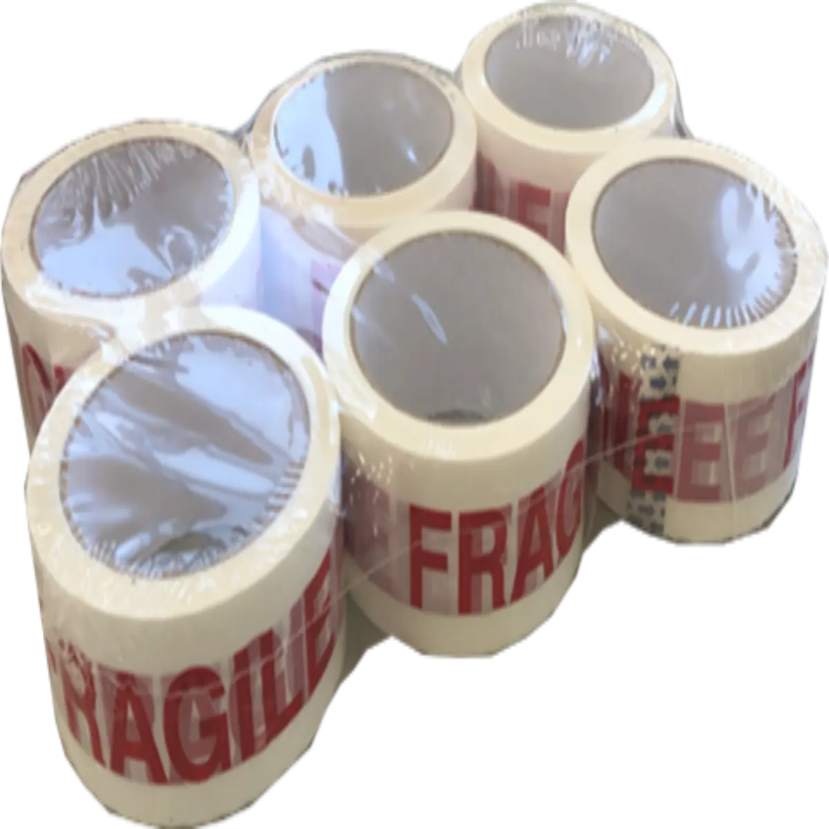 Fragile Warning Packaging Tape | Bold Red Writing For Delicate Items