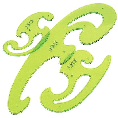 French Curves Set Of 3 By Jakar