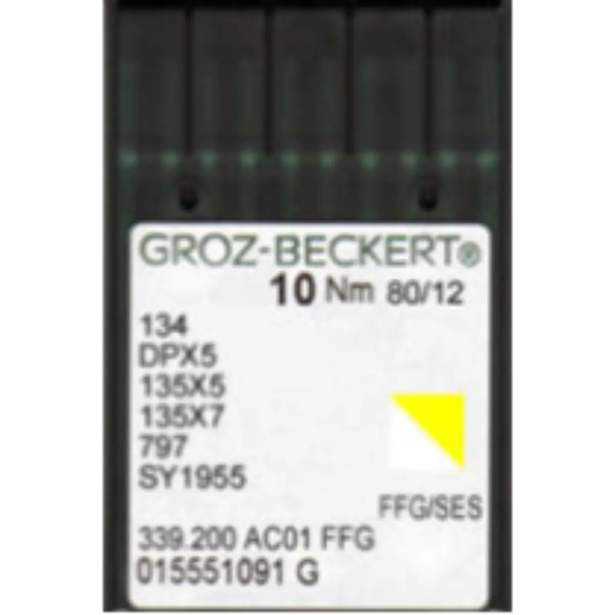 Industrial Lockstitch Needles 134R, 135x7, 135x25, DPx5 Groz-Beckert