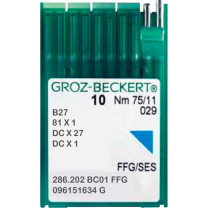 Industrial Overlock Needles B27, DCX1, DCX27, 81x1 Groz-Beckert