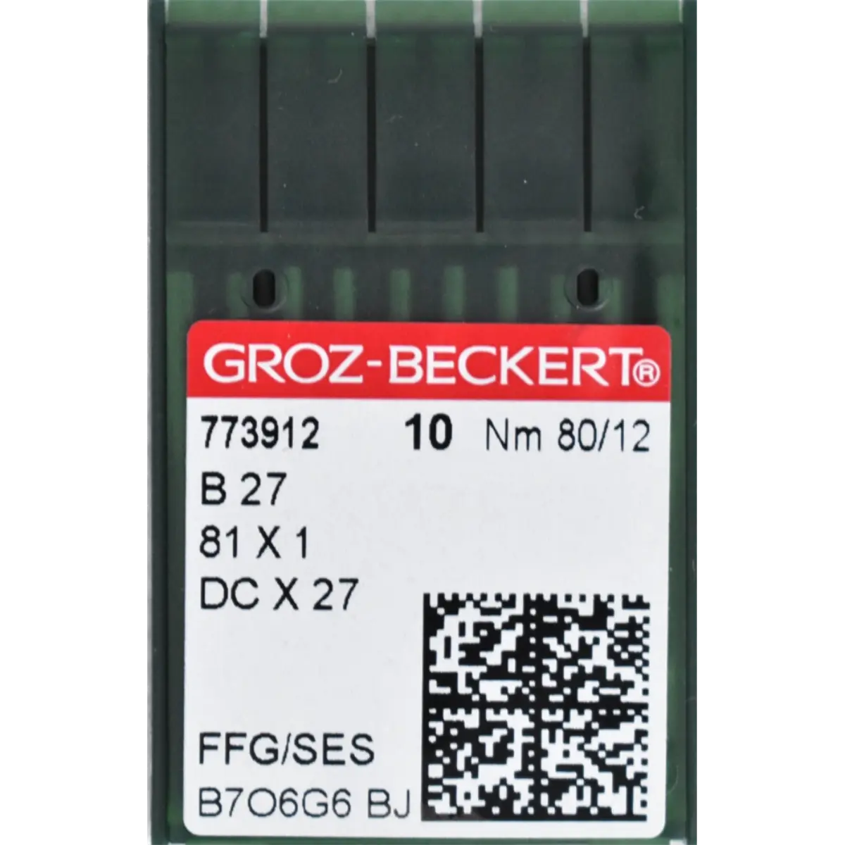 Industrial Overlock Needles B27, DCX1, DCX27, 81x1 Groz-Beckert