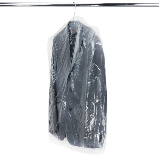Garment cover on a roll keeps dresses, jackets, coats, shirts, suits, trousers clean fresh and dust free