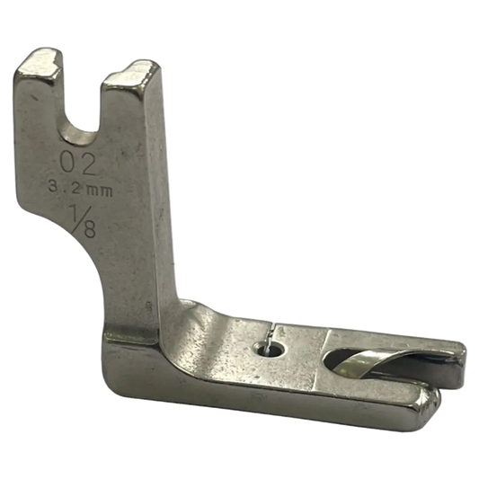 Single Needle Lockstitch Rolled Hemming Foot - 86539,120803 1/8" 3.2mm