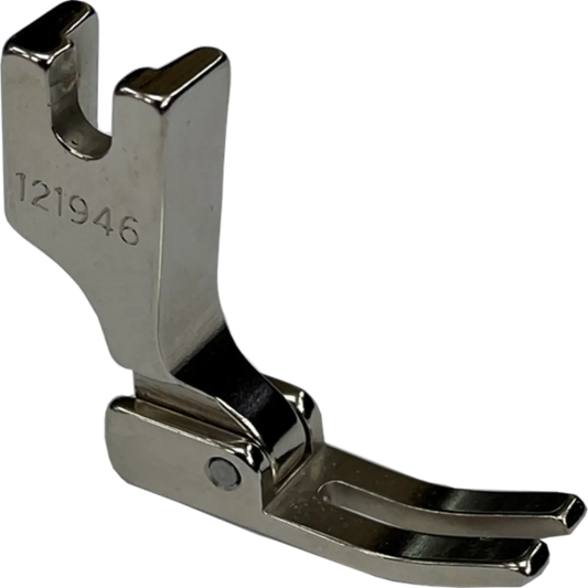 Single Needle Double Toe Medium Lockstitch Zipper Presser Foot -121946