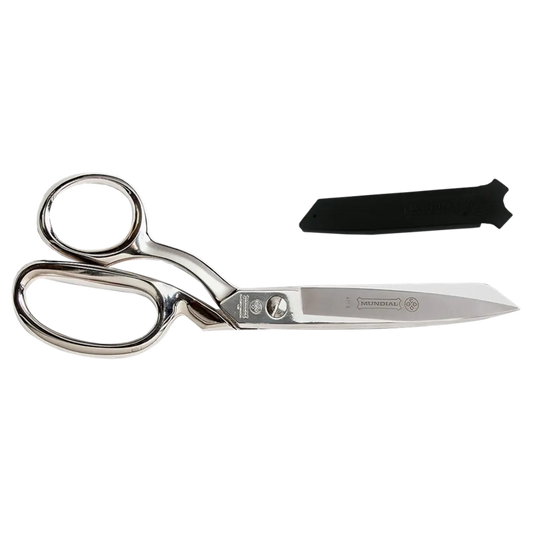Mundial 471 8" Hot Forged Nickel Plated True Left-Handed Scissors