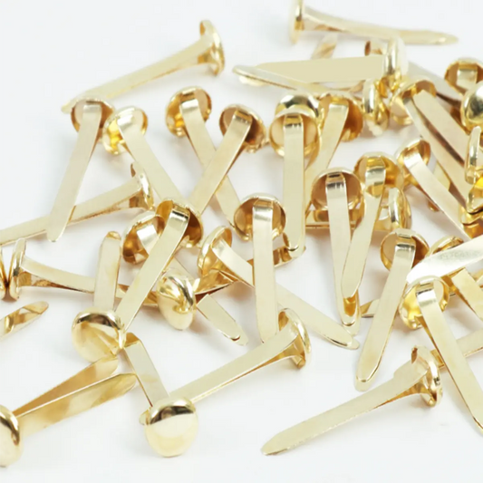 Brass Colour Paper Butterfly Fasteners Secure Papers And Documents