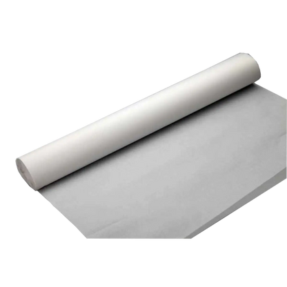 This Roll of Colonial Heatseal Plotter Paper is plain off-white and constructed with 70gsm paper featuring heat-activated adhesive backings.