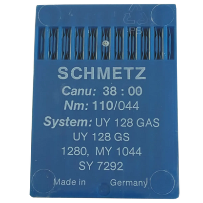 Schmetz Industrial Hemming Needles UY128 GAS, UY128 GBS, TVx3, 149x3, 149x5, Canu 38:00
