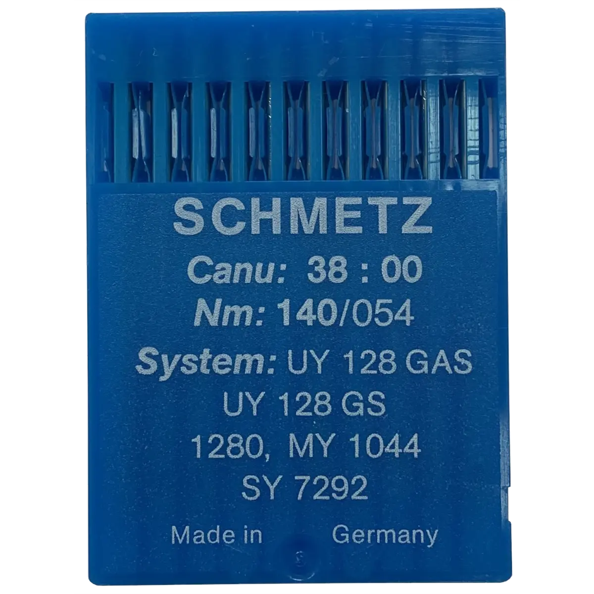 Schmetz Industrial Hemming Needles UY128 GAS, UY128 GBS, TVx3, 149x3, 149x5, Canu 38:00