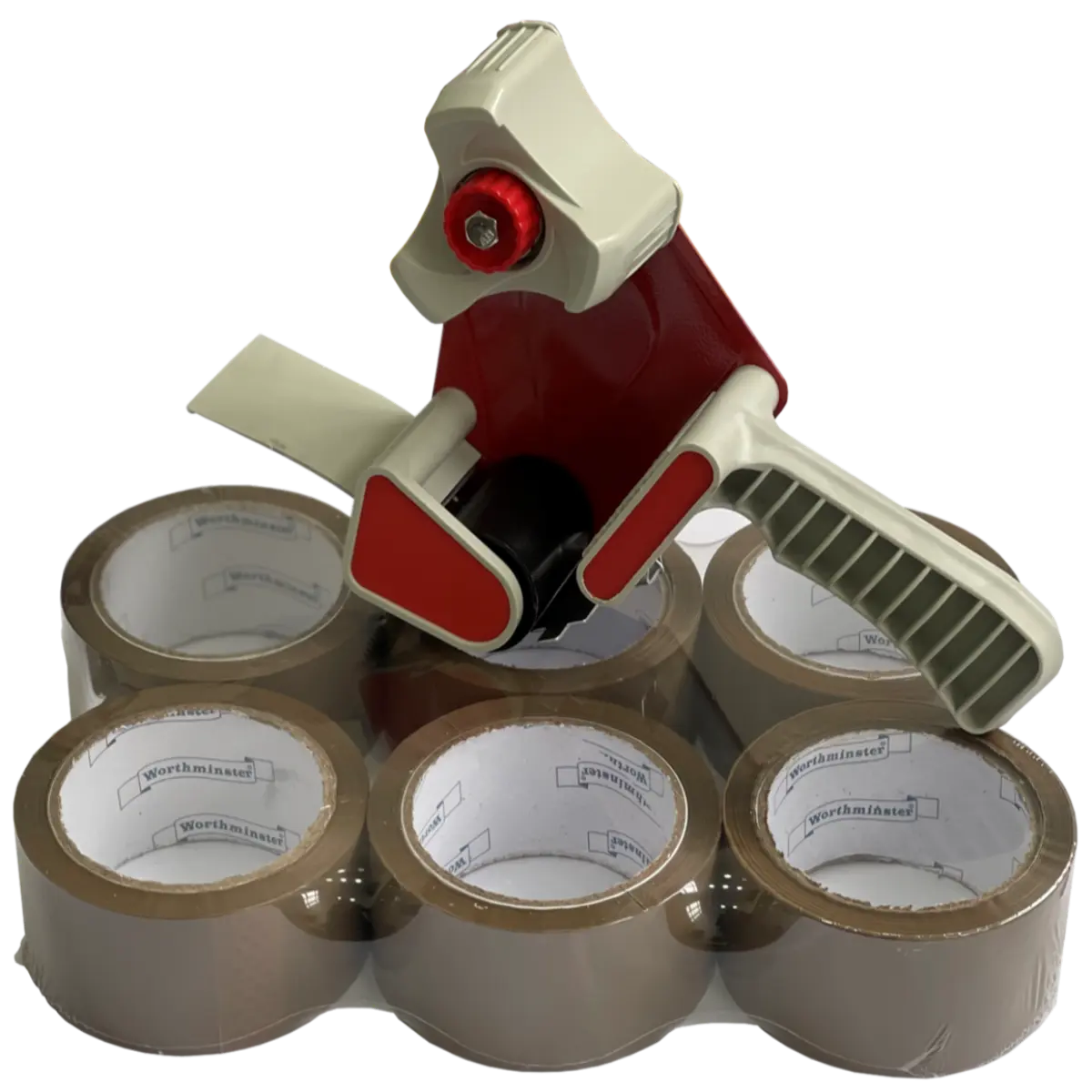 Adhesive Packaging Tape Box Sealing Tape Brown With Dispenser| 