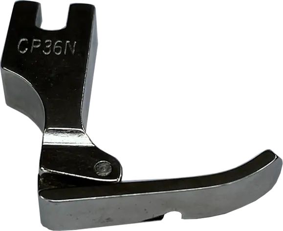Single Needle Lockstitch Narrow Zipper Cording Presser Foot - P36N